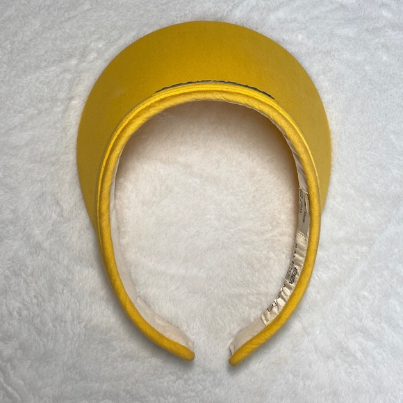 BALENCIAGA Yellow Visor - Authentic - Picture 4 of 6